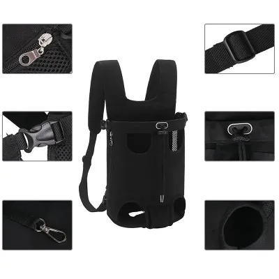 Рюкзак-кенгуру No Brand A01002-BA Black S 13092-83473