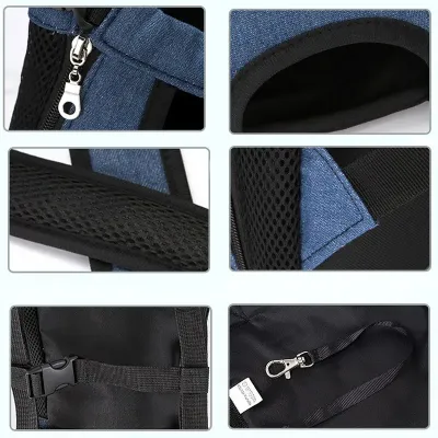 Рюкзак-кенгуру для животных No Brand A01002-CO Jeans L 13090-83646 Рюкзак-кенгуру для животных No Brand A01002-CO Jeans L 13090-83646