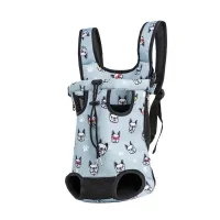 Рюкзак-кенгуру No Brand A01002-AB Dog Blue M 13091-83466
