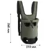 Рюкзак-кенгуру No Brand A01002-NF Green S 13093-83597
