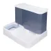 Автоматическая кормушка для кошек и собак с поилкой Lesko DT537 Blue 12602-83803
