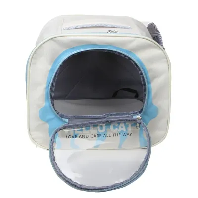 Рюкзак-перенесення для котів і собак Taotaopets 247722 34х29,5 см Blue 12985-83984 Рюкзак-перенесення для котів і собак Taotaopets 247722 34х29,5 см Blue 12985-83984