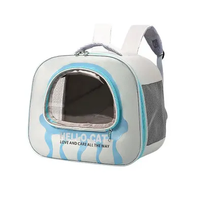 Рюкзак-переноска для кошек и собак Taotaopets 247722 34х29,5 см Blue 12985-83984 Рюкзак-переноска для кошек и собак Taotaopets 247722 34х29,5 см Blue 12985-83984