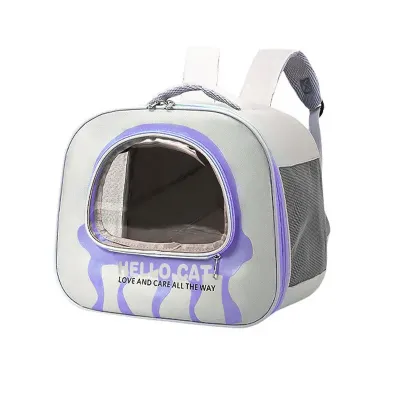 Рюкзак-перенесення для котів та собак Taotaopets 247722 34х29,5 см Violet 12985-83990