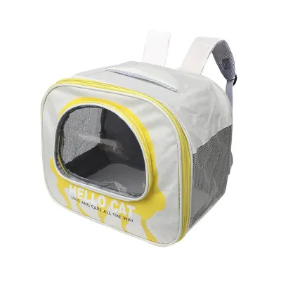 Рюкзак-переноска для кошек и собак Taotaopets 247722 34х29,5 см Yellow 12985-83994 Рюкзак-переноска для кошек и собак Taotaopets 247722 34х29,5 см Yellow 12985-83994