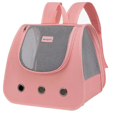 Рюкзак-перенесення для котів MoorPet 257711 31х30 см Peach 12982-84061