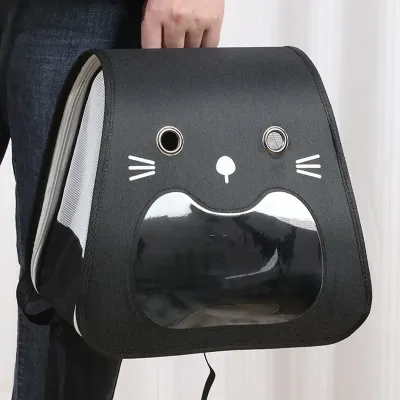 Рюкзак-перенесення Taotaopets 247723 32х35 см Black 12986-84064