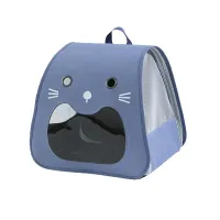 Рюкзак-переноска для кошек и собак Taotaopets 247723 32х35 см Blue 12986-84065