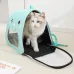 Рюкзак-переноска для кошек и собак Taotaopets 247723 32х35 см Turquoise 12986-84067