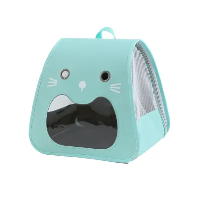 Рюкзак-переноска для кошек и собак Taotaopets 247723 32х35 см Turquoise 12986-84067