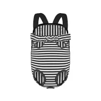 Рюкзак-кенгуру для тварин No Brand DT834 Strip Black-White S 12704-84183 Рюкзак-кенгуру для тварин No Brand DT834 Strip Black-White S 12704-84183