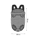 Рюкзак-кенгуру для животных No Brand DT834 Strip Black-White M 12704-84184