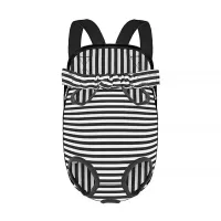 Рюкзак-кенгуру для тварин No Brand DT834 Strip Black-White M 12704-84184