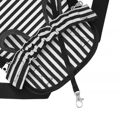 Рюкзак-кенгуру для животных No Brand DT834 Strip Black-White L 12704-84185