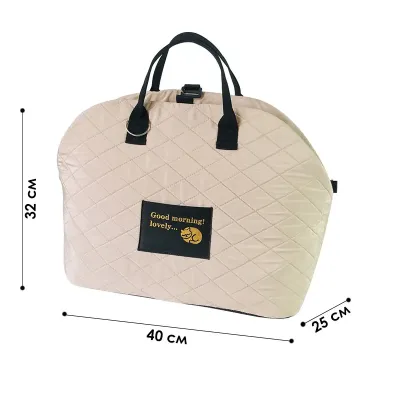 Сумка-перенесення для тварин XMAOERS S82 40х32 см Бежевий 13209-84399 Сумка-перенесення для тварин XMAOERS S82 40х32 см Бежевий 13209-84399