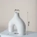 Ваза для цветов No Brand Двуногая White 14 см 13263-84645 Ваза для цветов No Brand Двуногая White 14 см 13263-84645