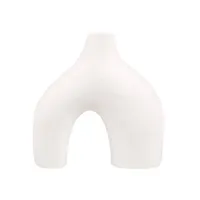 Ваза для квітів No Brand Двонога White 14 см 13263-84645 Ваза для квітів No Brand Двонога White 14 см 13263-84645