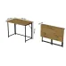 Стол раскладной Морис 900 Ferrum-decor 75x90x50 см Черно-бежевый (MORI906) Стол раскладной Морис 900 Ferrum-decor 75x90x50 см Черно-бежевый (MORI906)