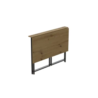 Стол раскладной Морис 900 Ferrum-decor 75x90x50 см Черно-бежевый (MORI906) Стол раскладной Морис 900 Ferrum-decor 75x90x50 см Черно-бежевый (MORI906)