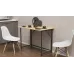Стол раскладной Морис 900 Ferrum-decor 75x90x50 см Черно-бежевый (MORI906) Стол раскладной Морис 900 Ferrum-decor 75x90x50 см Черно-бежевый (MORI906)