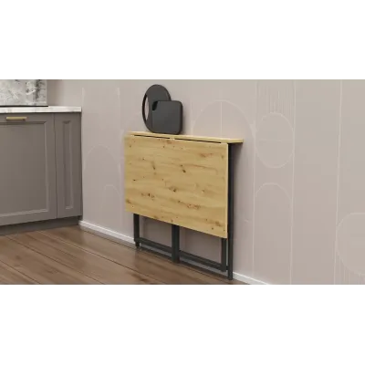 Стол раскладной Морис 900 Ferrum-decor 75x90x50 см Черно-бежевый (MORI906) Стол раскладной Морис 900 Ferrum-decor 75x90x50 см Черно-бежевый (MORI906)