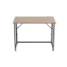 Стол раскладной Морис 900 Ferrum-decor 75x90x50 см Черно-бежевый (MORI902)