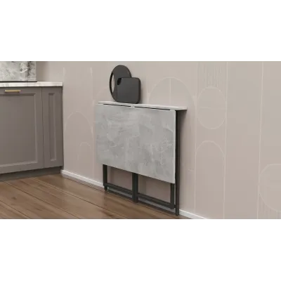 Стіл розкладний Моріс 900 Ferrum-decor 75x90x50 см Сірий (MORI907)