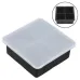 Форма для льда силиконовая Ice с крышкой Кубики 4 ячейки 11х11х5 см Черный (C051349)