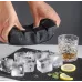 Форма для льоду силіконова Ice Кубики 8 комірок 21x11.5x5 см Чорний (C051352)