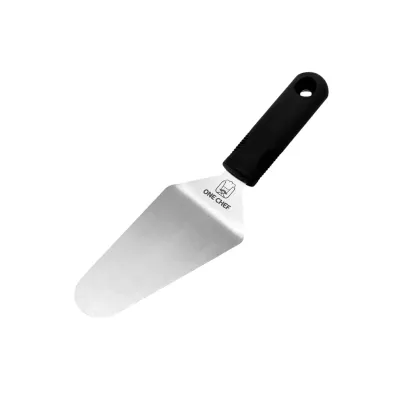 Лопатка з нержавіючої сталі One Chef кутова 26 см Чорний Лопатка з нержавіючої сталі One Chef кутова 26 см Чорний