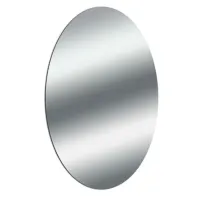 Самоклейне акрилове дзеркало No Brand Mirror Sticked ROUND 42х27 см Сріблястий (2104618506)
