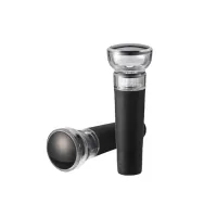Набор многоразовых пробок для вина Cork 2 шт Чорний (H051392-2) Набор многоразовых пробок для вина Cork 2 шт Чорний (H051392-2)