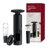 Набір для вина BAR 4в1 Black (H051399) Набір для вина BAR 4в1 Black (H051399)