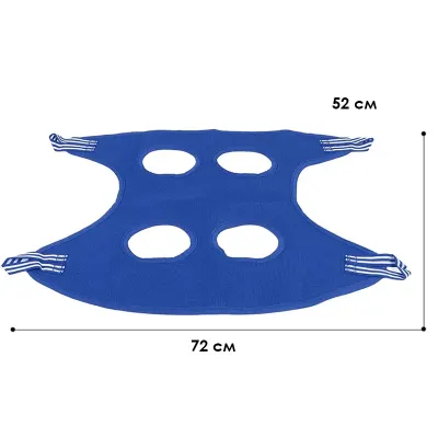 Гамак для груминга No Brand DT-641 L Blue 12485-85676