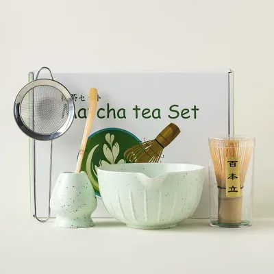 Набор для приготовления чая матча No Brand Matcha 3125 Mint Green 7 предметов 13275-85683 Набор для приготовления чая матча No Brand Matcha 3125 Mint Green 7 предметов 13275-85683