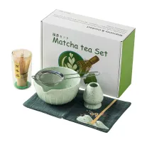Набор для приготовления чая матча No Brand Matcha 3125 Mint Green 7 предметов 13275-85683 Набор для приготовления чая матча No Brand Matcha 3125 Mint Green 7 предметов 13275-85683