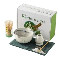 Набор для приготовления чая матча No Brand Matcha 3125 White 13275-85685 Набор для приготовления чая матча No Brand Matcha 3125 White 13275-85685