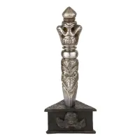 Пхурба с подставкой Kailash Череп 12.8х2.7 см Разноцветный (27924)