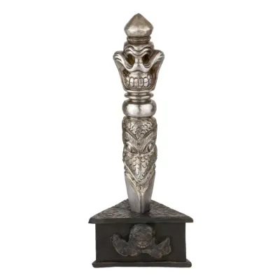 Пхурба з підставкою Kailash Череп 12.8х2.7 см Різнокольоровий (27924)