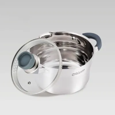 Каструля Maestro 1,7 л Сріблястий MR-3507-16