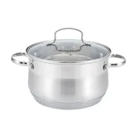 Кастрюля Maestro 8,2 л Серебристый MR-3512-26