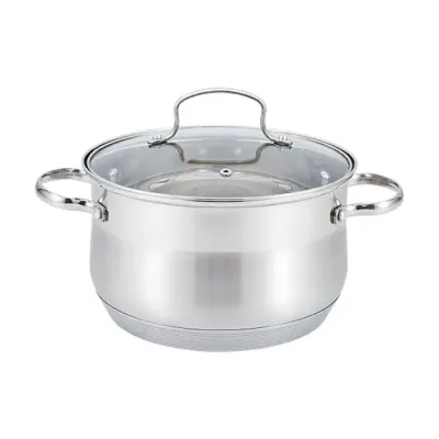 Кастрюля Maestro 8,2 л Серебристый MR-3512-26