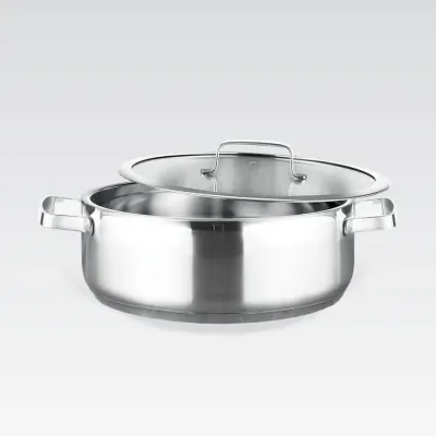 Каструля Maestro MR-3514-22 22 см 2 л Сталевий (100531035) Каструля Maestro MR-3514-22 22 см 2 л Сталевий (100531035)