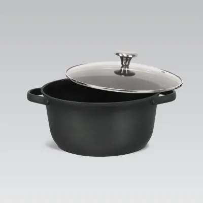 Каструля Maestro MR-4027-28 28 см 6,8 л Чорний (100531404) Каструля Maestro MR-4027-28 28 см 6,8 л Чорний (100531404)
