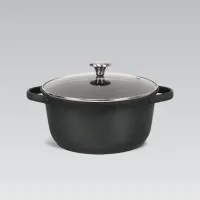 Каструля Maestro MR-4027-28 28 см 6,8 л Чорний (100531404) Каструля Maestro MR-4027-28 28 см 6,8 л Чорний (100531404)