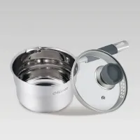 Ківш з кришкою Maestro 1,7 л Сріблястий MR-3507-16S