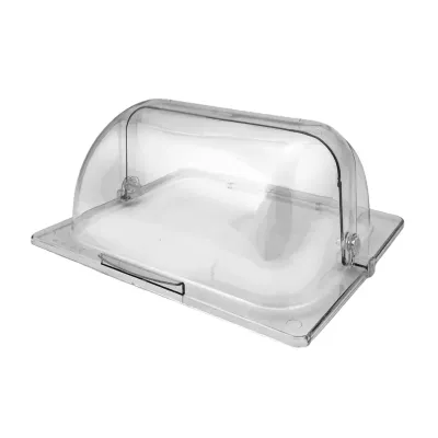 Колпак из поликарбоната под гастроемкость One Chef 1/2 две подвижные стороны Прозрачный