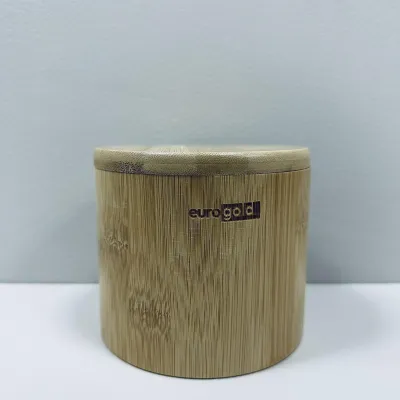 Короб для зберігання Eurogold з кришкою 12х12х10.5 см Коричневий (23451)