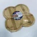 Дошка для подачі страв Eurogold 7112901415 22х22х1.5 см Коричневий (23453) Дошка для подачі страв Eurogold 7112901415 22х22х1.5 см Коричневий (23453)