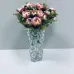 Ваза стеклянная Uniglass 8557 23,5 см (23455)